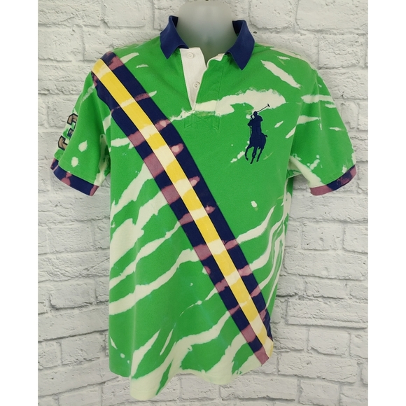 Polo Ralph Lauren Other - Polo by Ralph Lauren Big Pony Acid Wash Polo, Lg